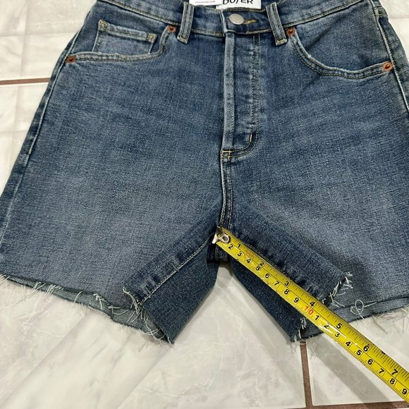 NWT DU/ER Denim Shorts Womens Size 24 Blue Vintage Jeans - Picture 12 of 13